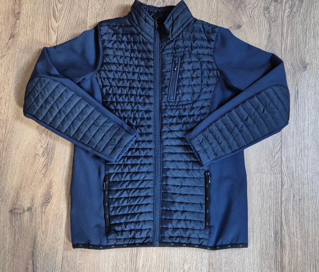 Donkerblauwe tussenjas Human Nature | Maat M., Kleding | Dames, Maat 38/40 (M), Blauw, Ophalen of Verzenden, Human Nature