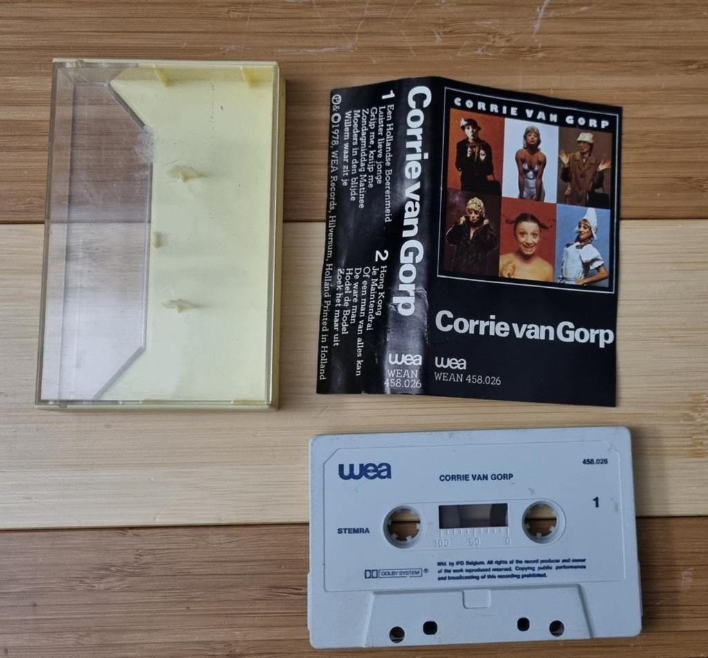 Corrie van Gorp, Gebruikt, 1 bandje, Ophalen of Verzenden, Origineel