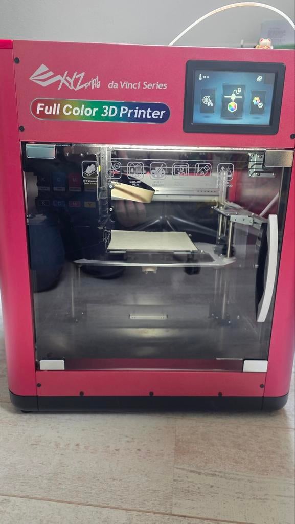 XYZprinting da Vinci Color 3D Printer - Full Color, Ophalen, XYZprinting, Zo goed als nieuw, Filament