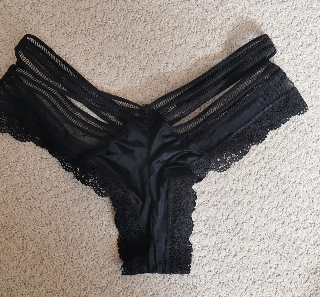 Sexy Hunkemoller brazilian slip - maat M, Hunkemöller, Verzenden, Zwart, Slip