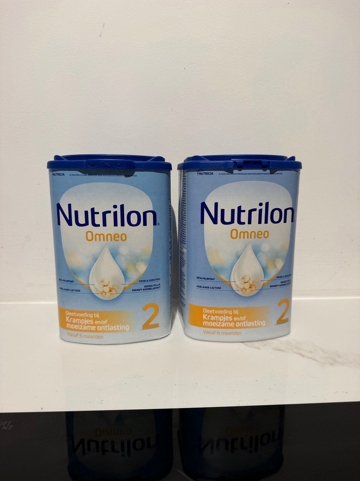 2x Nutrilon Omneo 2 - Dieetvoeding bij krampjes, Ophalen of Verzenden, Nieuw, Overige typen, Nutrilon