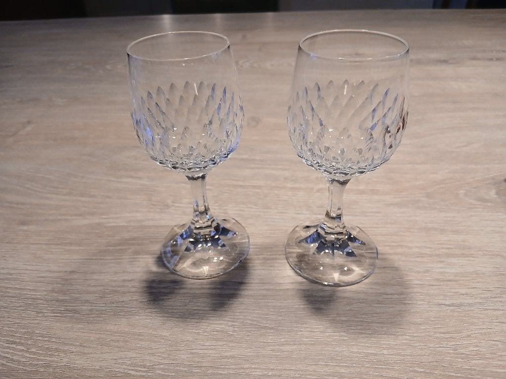 Set van 2 glazen Schott Zwiesel, Ophalen of Verzenden, Gebruikt, Overige typen