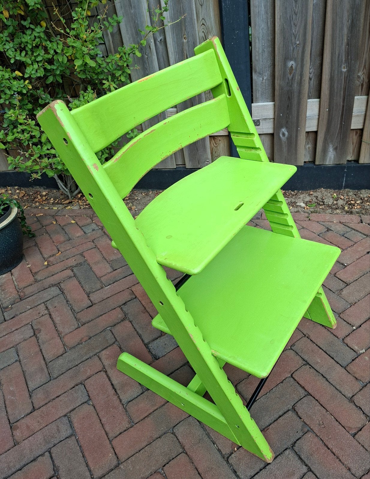 Stokke Tripp Trapp kinderstoel, Ophalen, Gebruikt, Meegroeistoel, Aanschuifbaar