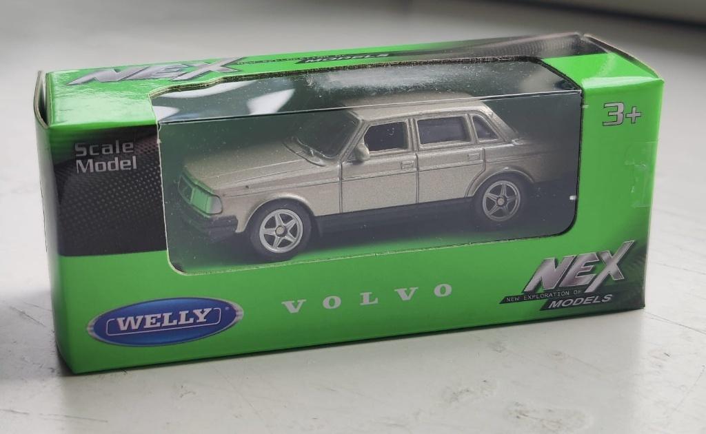 Welly Volvo 240 3 inch, Ophalen of Verzenden, Nieuw, Auto