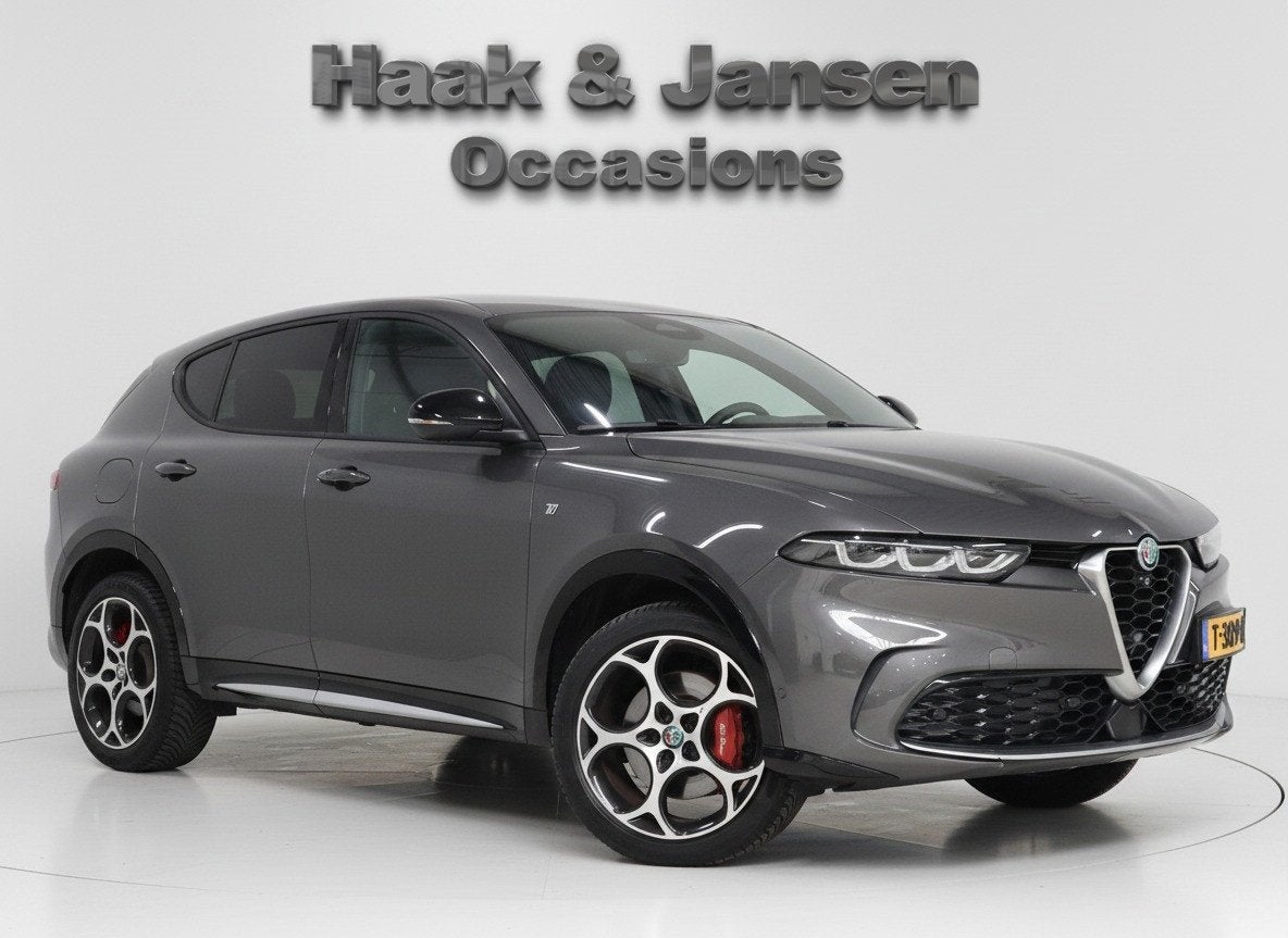 Alfa Romeo Tonale 1.3T PHEV Ti - ACC - H&K - Automaat, Auto's, Alfa Romeo, Automaat, Automatische klimaatregeling, 77 km/l, Euro 6