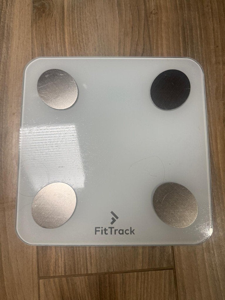 Digitale weegschaal FitTrack – lichaamsanalyse – Bluetooth, Ophalen, 1 tot 500 gram, 100 kg of meer, Personenweegschaal