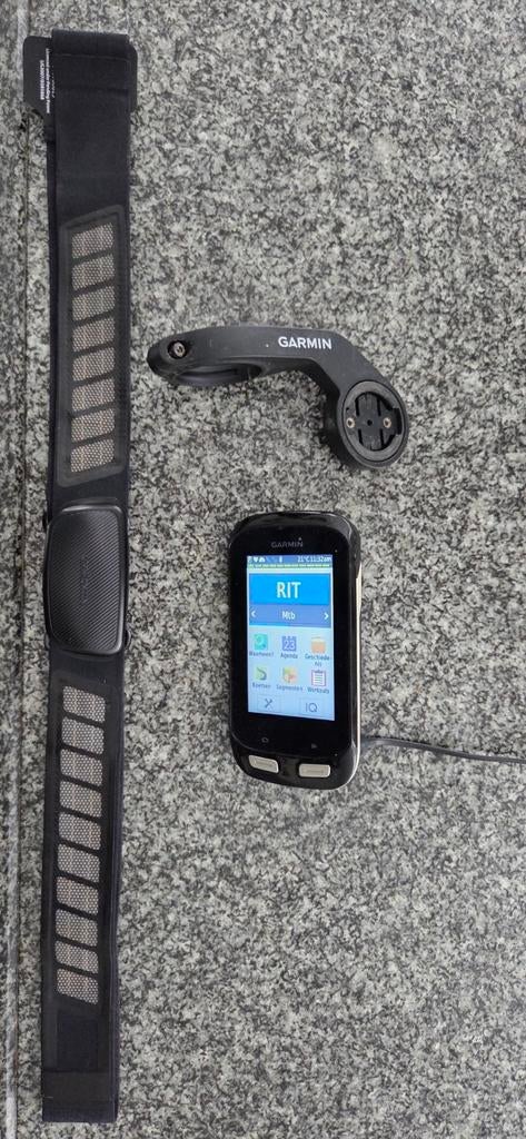 Garmin Edge 1000 met hartslagsensor en stuur mount, Ophalen of Verzenden, Draadloos, Gebruikt