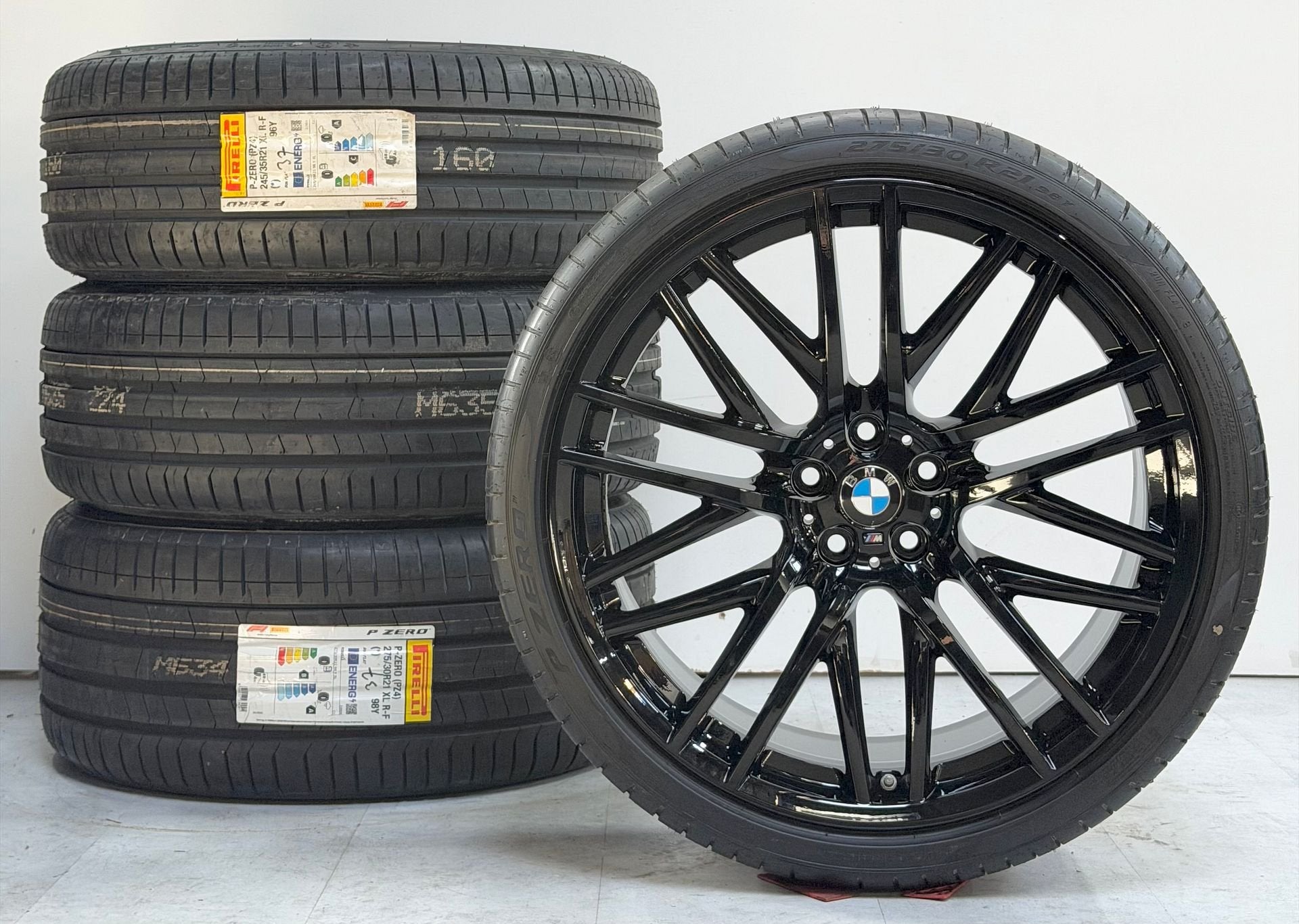 BMW 5 6 7 Serie 21 inch velgen Styling 650M Origineel, Auto-onderdelen, Gebruikt, -, -, Banden en Velgen