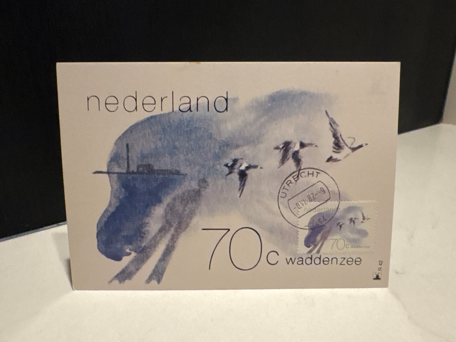 Eerste Dag Envelop Waddenzee 1982 - Ongelopen, Ophalen of Verzenden, 1980 tot heden, Ongelopen, Waddeneilanden