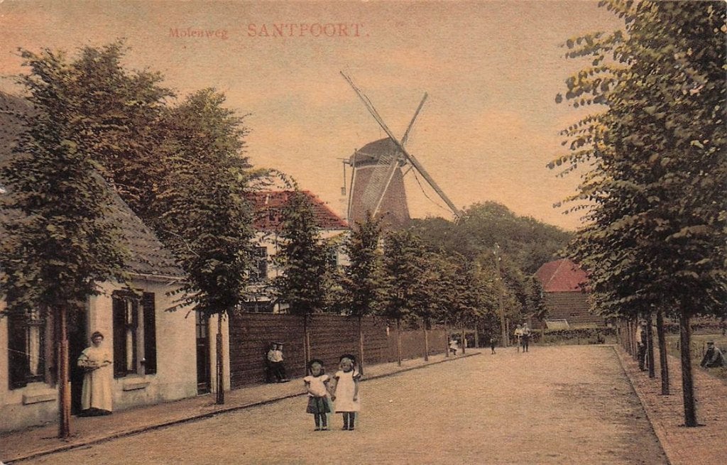 703-001-043 Molenweg Santpoort, Verzenden, Voor 1920, Noord-Holland