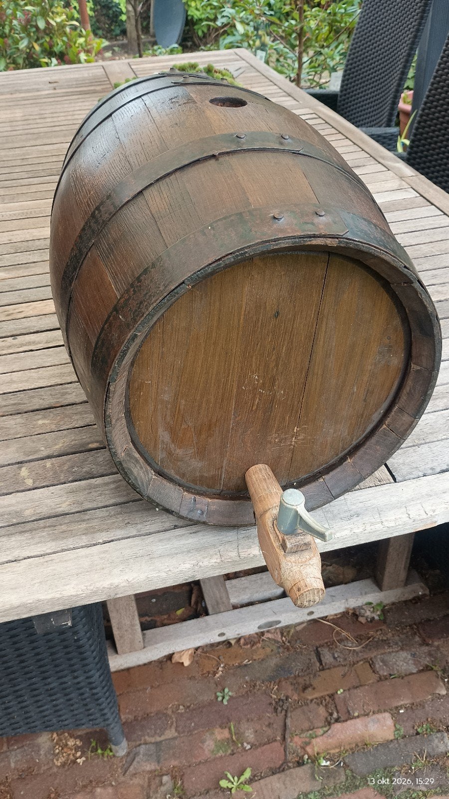 Wijnvat, 150 liter of meer, Ophalen of Verzenden, Hout