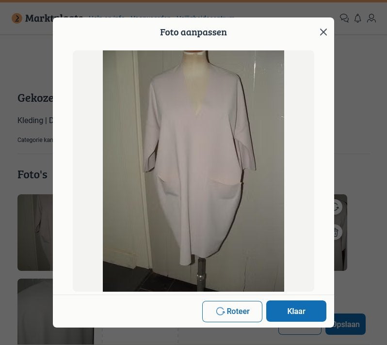 Rinascimento lichtroze (nude) korte jurk / tuniek maat S, Kleding | Dames, Rinascimento, Ophalen of Verzenden, Zo goed als nieuw