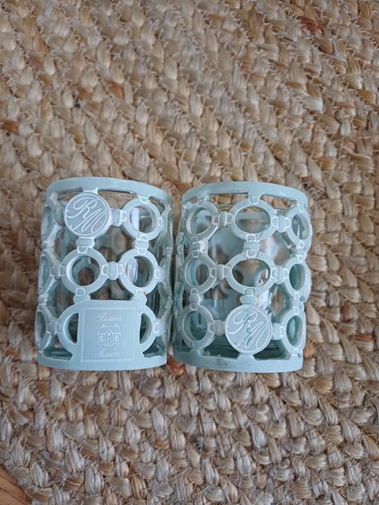 Waxinelichtje  van.liviera maison, Ophalen of Verzenden, Glas of Kopje
