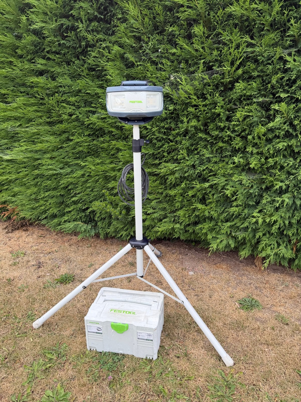 Festool SYSLITE DUO LED Bouwlamp met Statief en Systainer, Ophalen, Gebruikt, Met statief, Lamp met armatuur