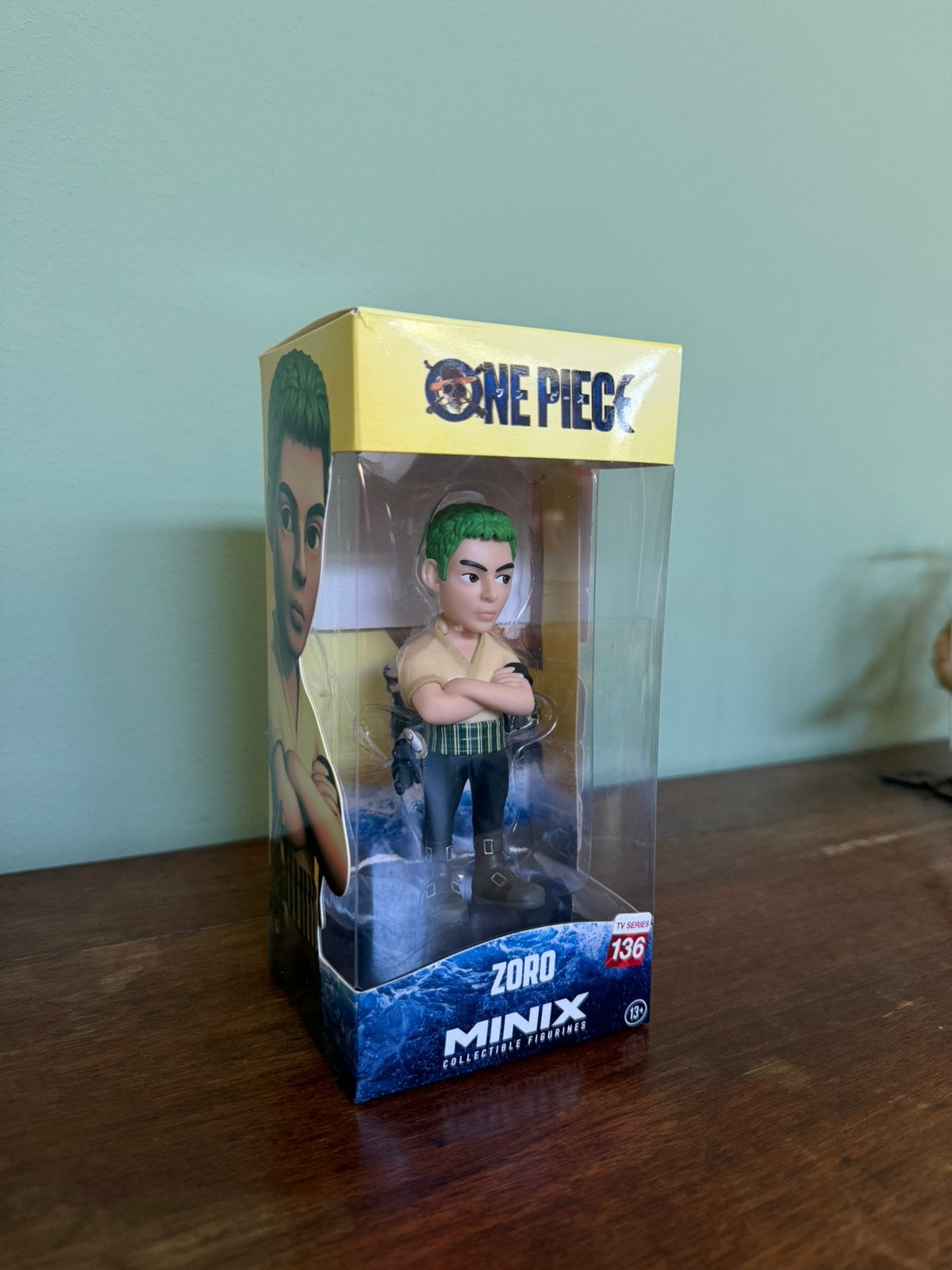 MINIX Roronoa Zoro (TV Series #136) one piece, Ophalen of Verzenden, Zo goed als nieuw