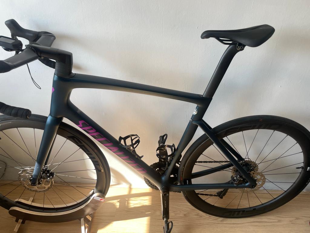 Specialized SL7 Maat 58 Shimano 105 Di2 & Cockpit Stuur, Overige merken, Carbon, Ophalen of Verzenden, 57 tot 61 cm