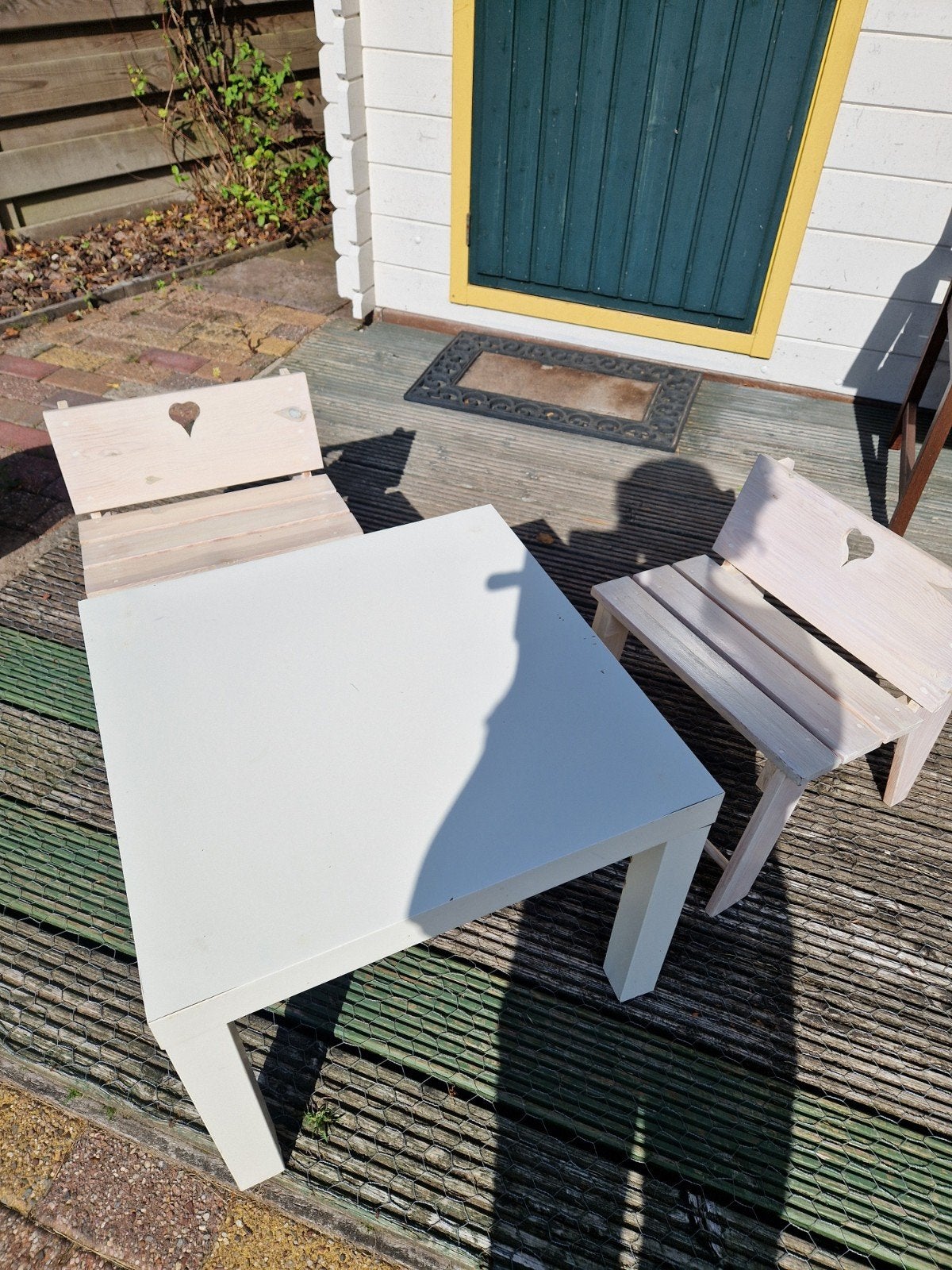 GRATIS., Ophalen, Gebruikt, Vierkant, Hout