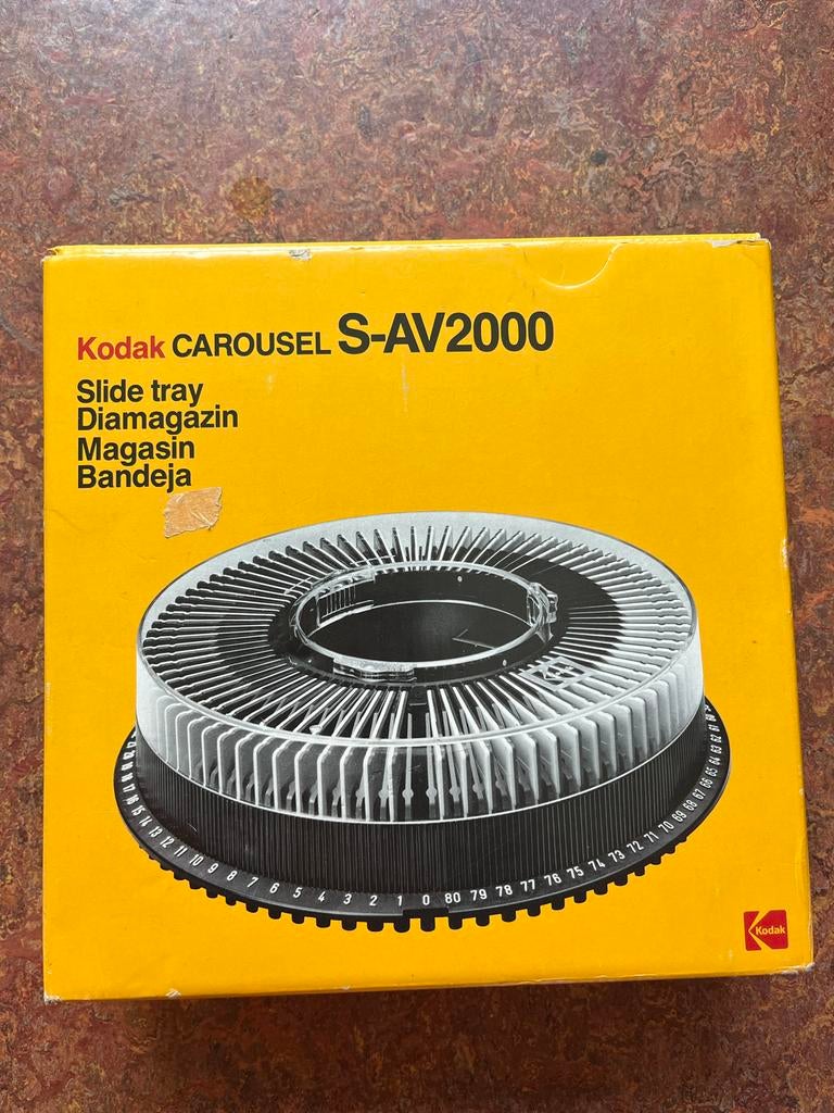 Kodak Carousel S-AV2000 Diabakje - Zo goed als nieuw, Ophalen of Verzenden, Zo goed als nieuw