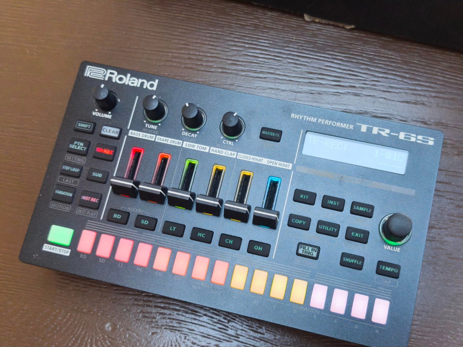 Roland TR-6S  met Decksaver en doos, Muziek en Instrumenten, Ophalen of Verzenden, Zo goed als nieuw, Roland