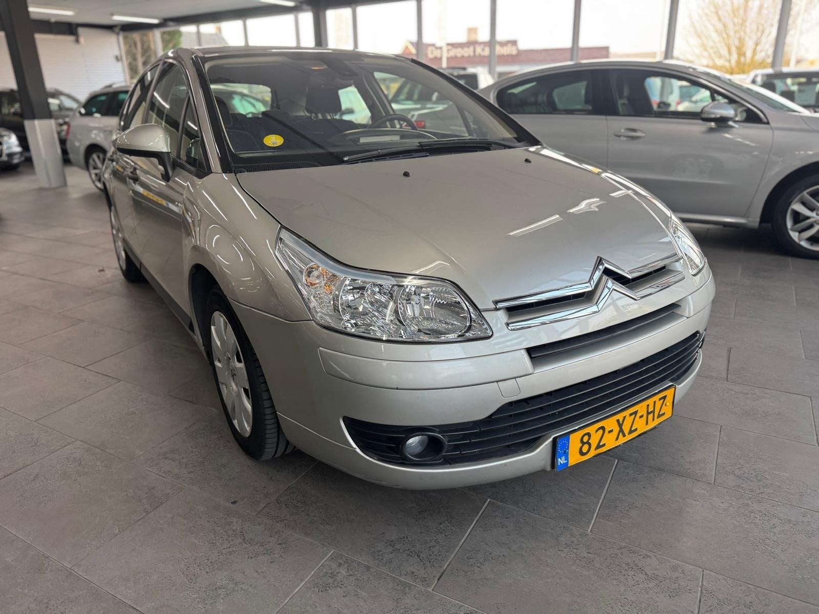 Citroen C4 1.6-16V Image automaat Clima electrische pakket p, Auto's, Citroën, Stof, Gebruikt, Zwart, Bedrijf