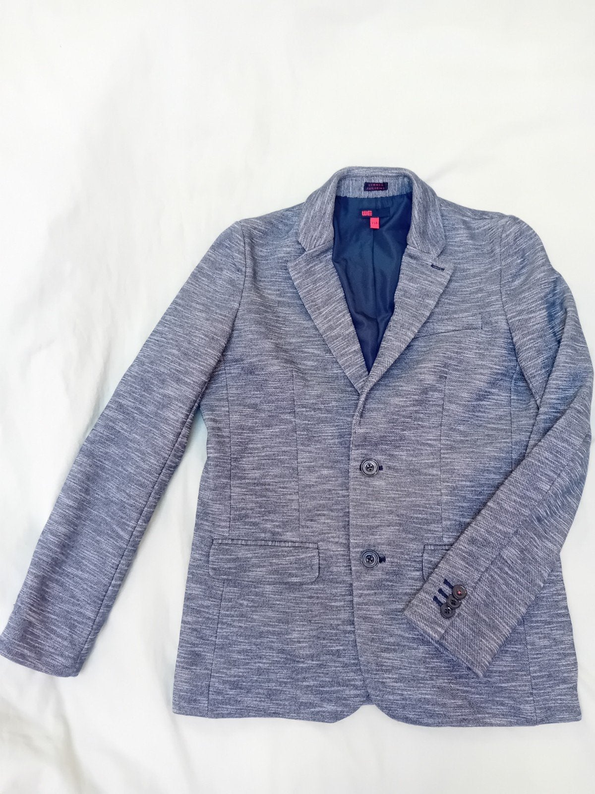 colbert/ jasje WE maat 158 blauw, Kinderen en Baby's, Kinderkleding | Maat 158, Ophalen of Verzenden, Zo goed als nieuw, Jongen