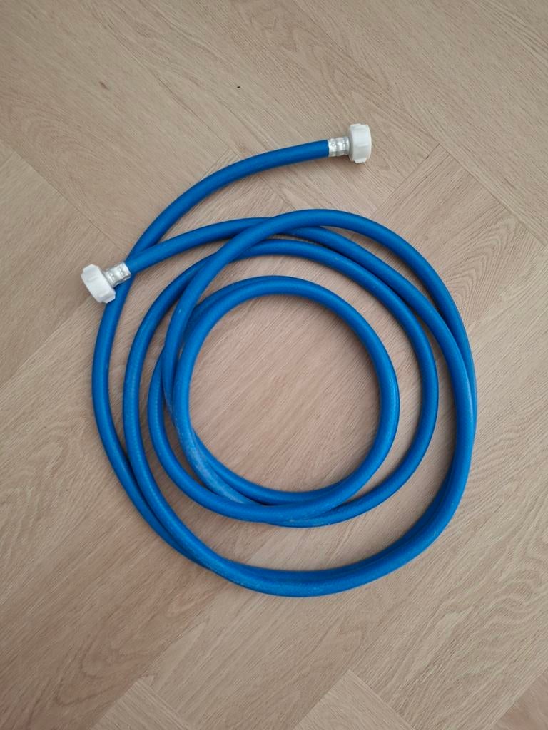 Blauwe verlengde waterslang voor het bijvullen van cv ketel., Witgoed en Apparatuur, Ophalen of Verzenden, Gebruikt