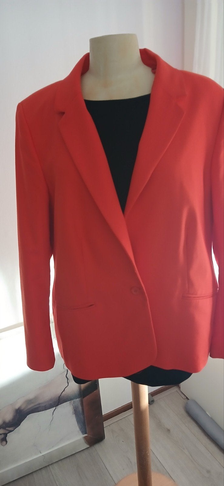 MS Mooi Rood jasje mt 52  rood, Verzenden, Nieuw, Rood