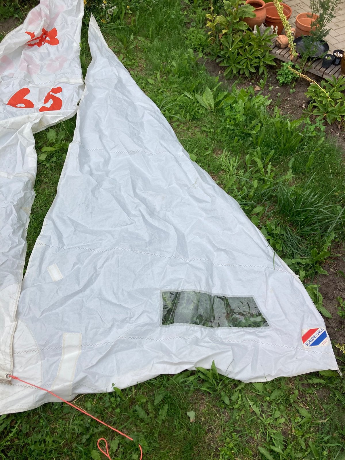 Volksbootzeilen, Ophalen, Gebruikt, 3 tot 6 meter, Minder dan 15 m²