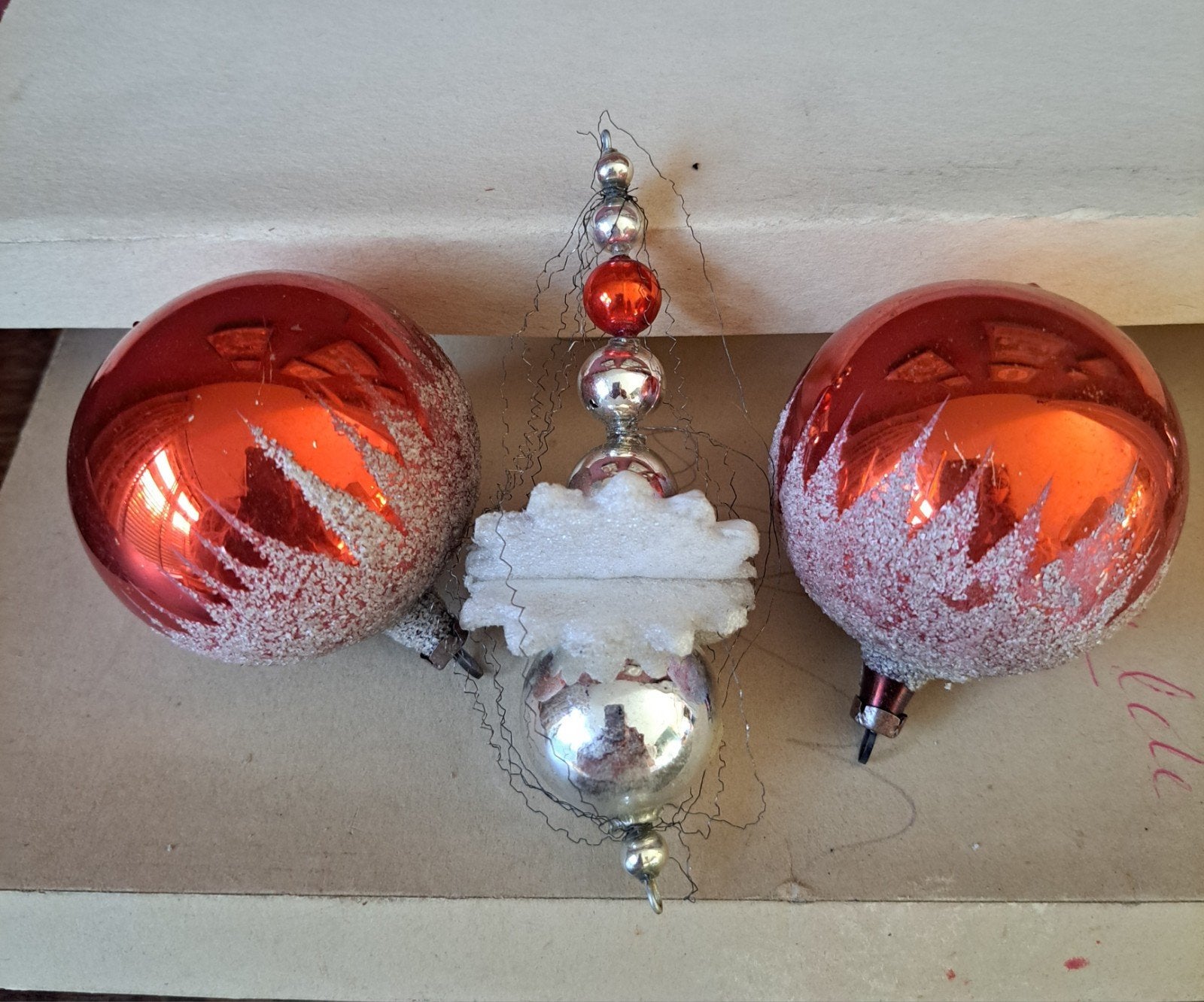 vintage kerstversiering, Ophalen of Verzenden