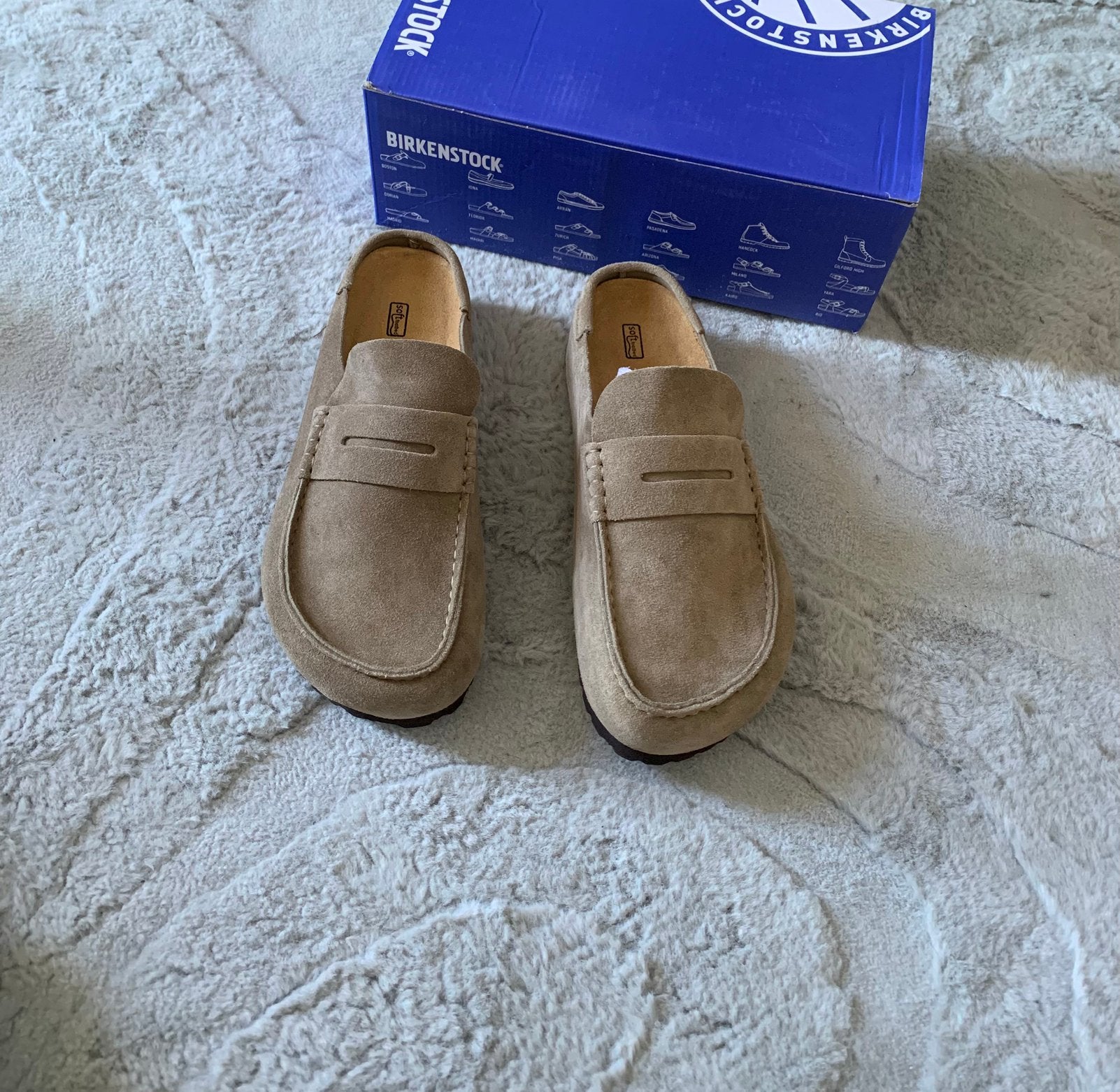 Birkenstock Naples Wrapped - Taupe - Maat 38, Bruin, Verzenden, Nieuw, Sandalen of Muiltjes