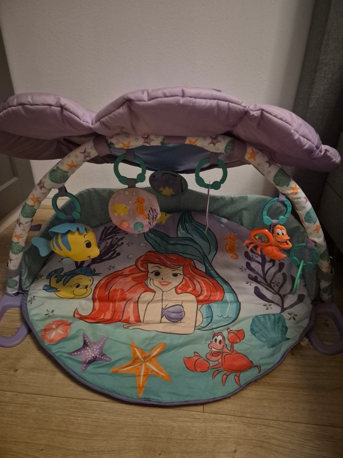 Disney Ariel babygym met geluid en licht, Ophalen, Zo goed als nieuw, Speelkleed, Met licht