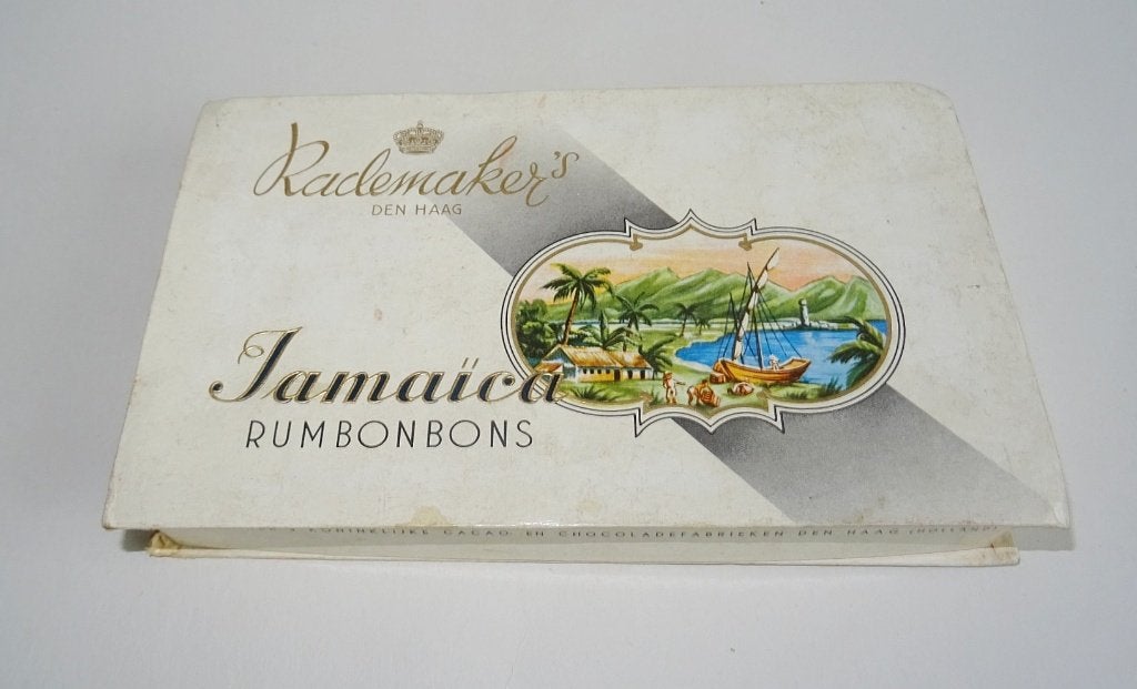 Doos Rademaker Jamaica rumbonbons, Ophalen of Verzenden
