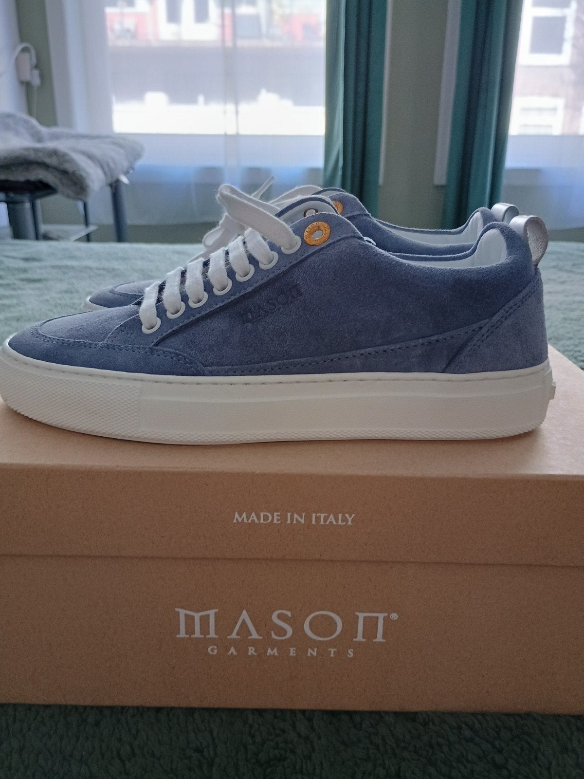 Mason garments tia low orgineel, Ophalen of Verzenden, Nieuw, Blauw, Sneakers of Gympen