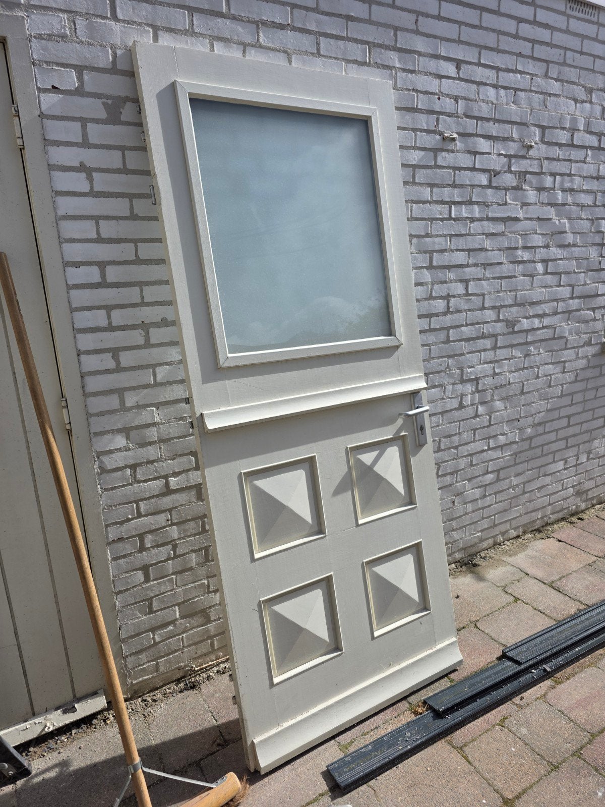 achterdeur, 75 tot 150 cm, Deurkozijn, Ophalen of Verzenden, 150 tot 225 cm