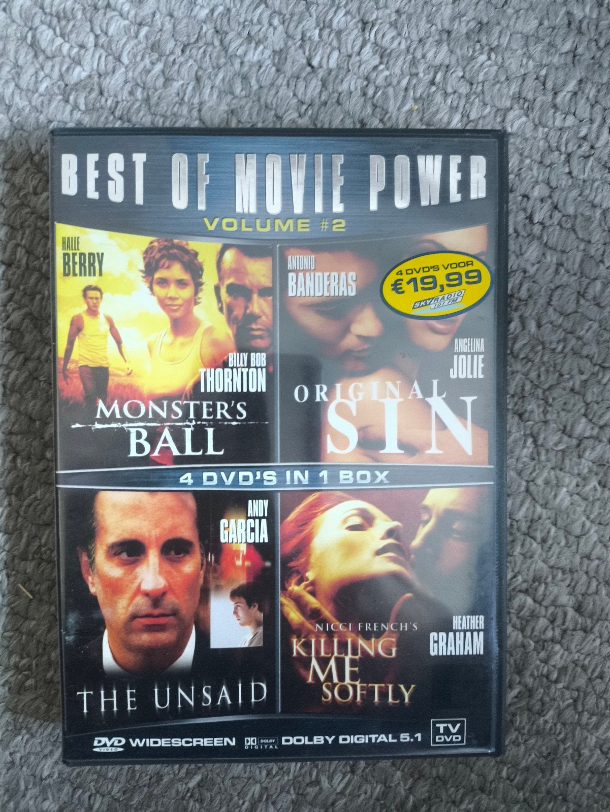 4 dvd box, Cd's en Dvd's, Alle leeftijden, Ophalen of Verzenden, Zo goed als nieuw