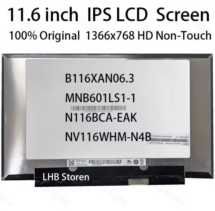11,6 inch lcd display, Computers en Software, Nieuw, Ophalen of Verzenden, Overige typen, Overige resoluties