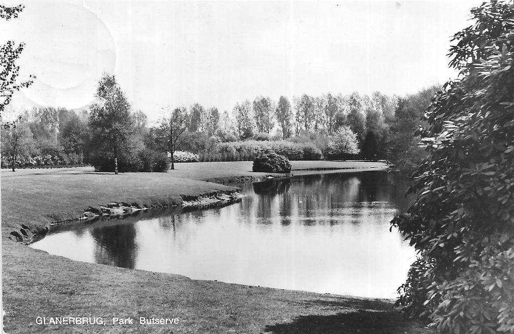 AK Glanerbrug - AK Glanerbrug - Park Butserve, Verzenden, 1940 tot 1960, Gelopen, Overijssel
