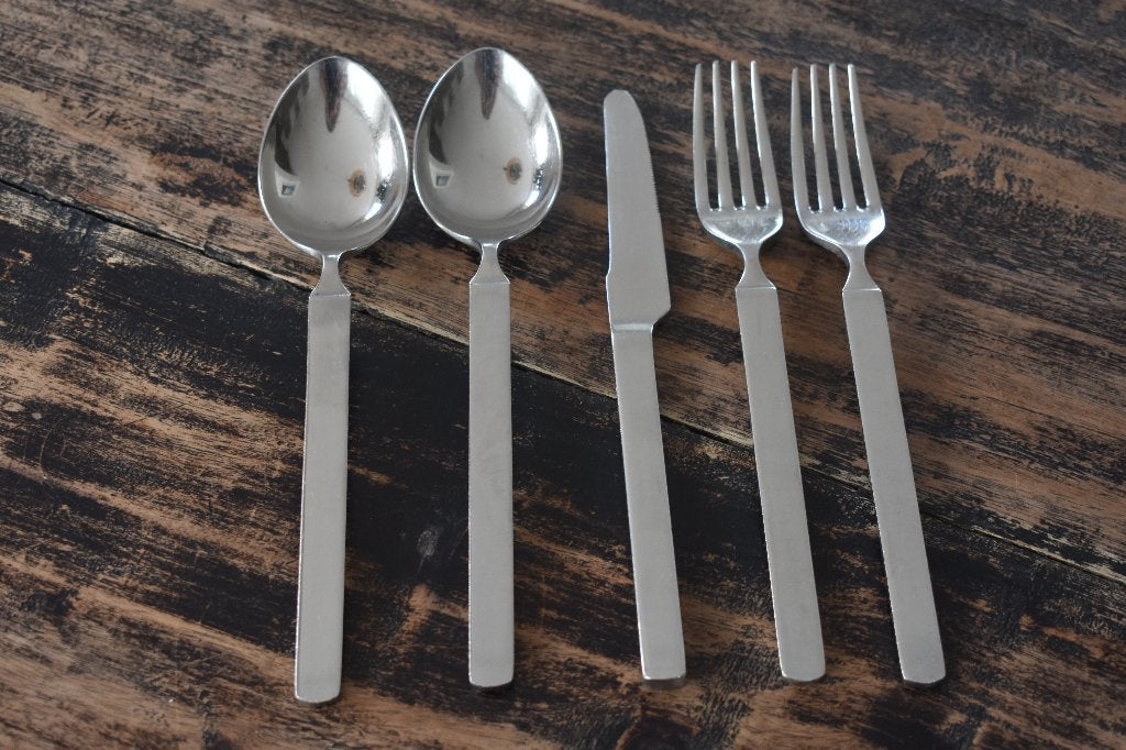 Alessi Dry bestekdelen mes vorken lepels, Ophalen of Verzenden