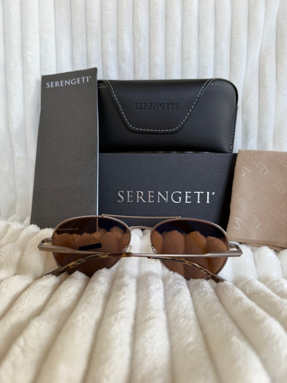 Serengeti Pete SS599004 incl garantie en btw-factuur, Zonnebril, Verzenden, Nieuw, Nvt