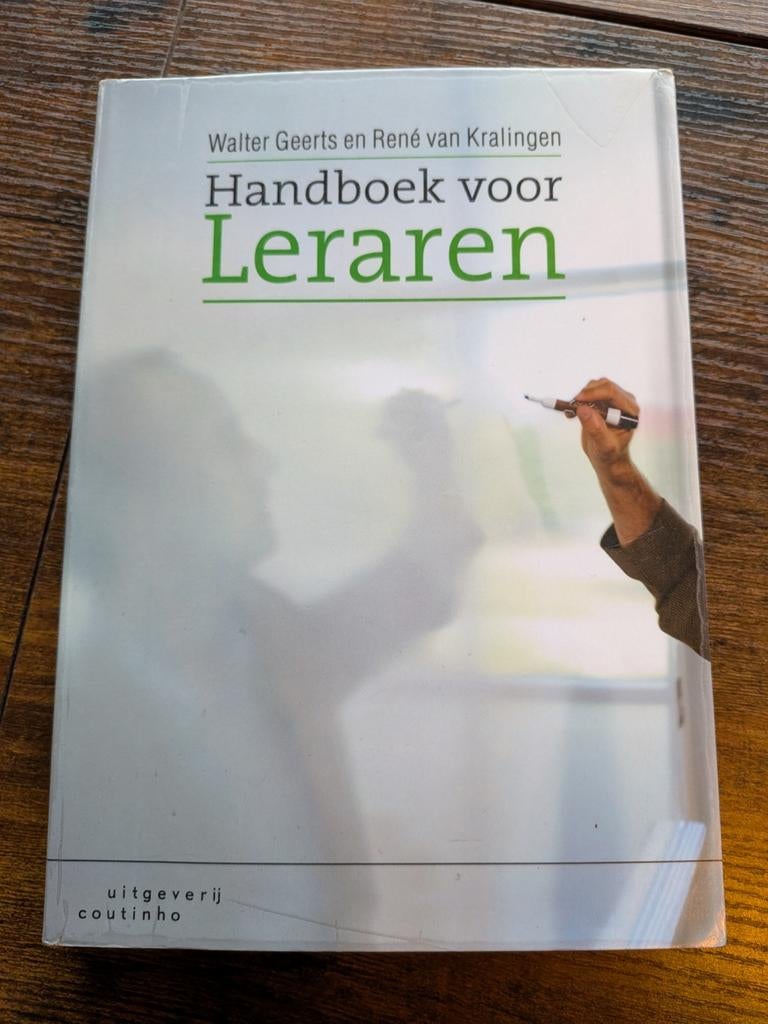 Studieboeken Docentenopleiding, Walter Geerts en René van Kralingen, Zo goed als nieuw, Gamma, HBO