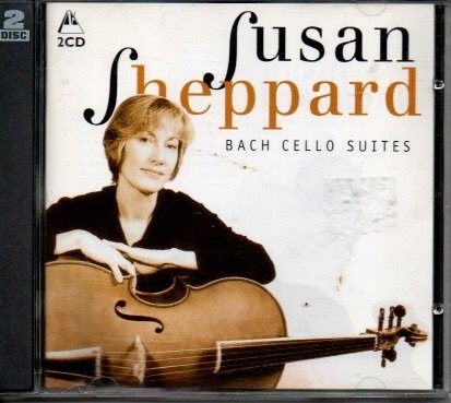 Susan Sheppard - Bach Cello Suites (2CD), Kamermuziek, Ophalen of Verzenden, Zo goed als nieuw, Inclusief doosje
