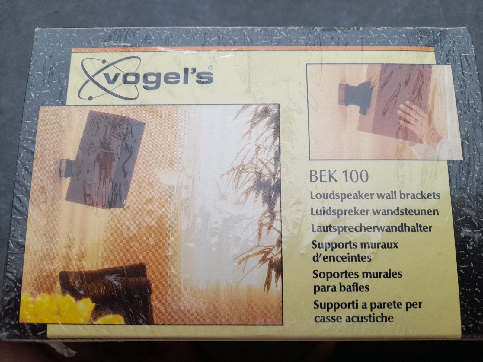 Luidspreker wandsteunen Vogel's (nieuw), Overige merken, Overige typen, Nieuw, Ophalen of Verzenden