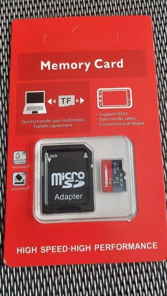 Nieuwe Lenovo 1TB MicroSD Geheugenkaart met Adapter, 1 TB of meer, Nieuw, Ophalen of Verzenden, MicroSD