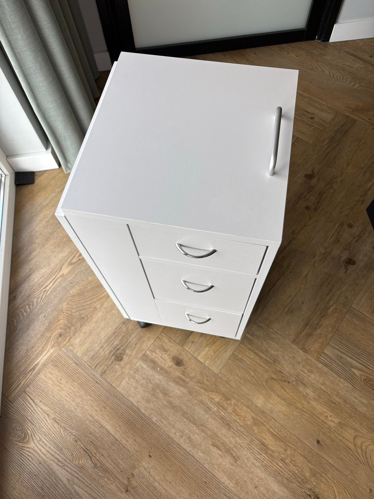 Inklapbare Nageltafel met 3 Lades - Zo goed als nieuw, Ophalen, Met lades, Zo goed als nieuw, Overige typen