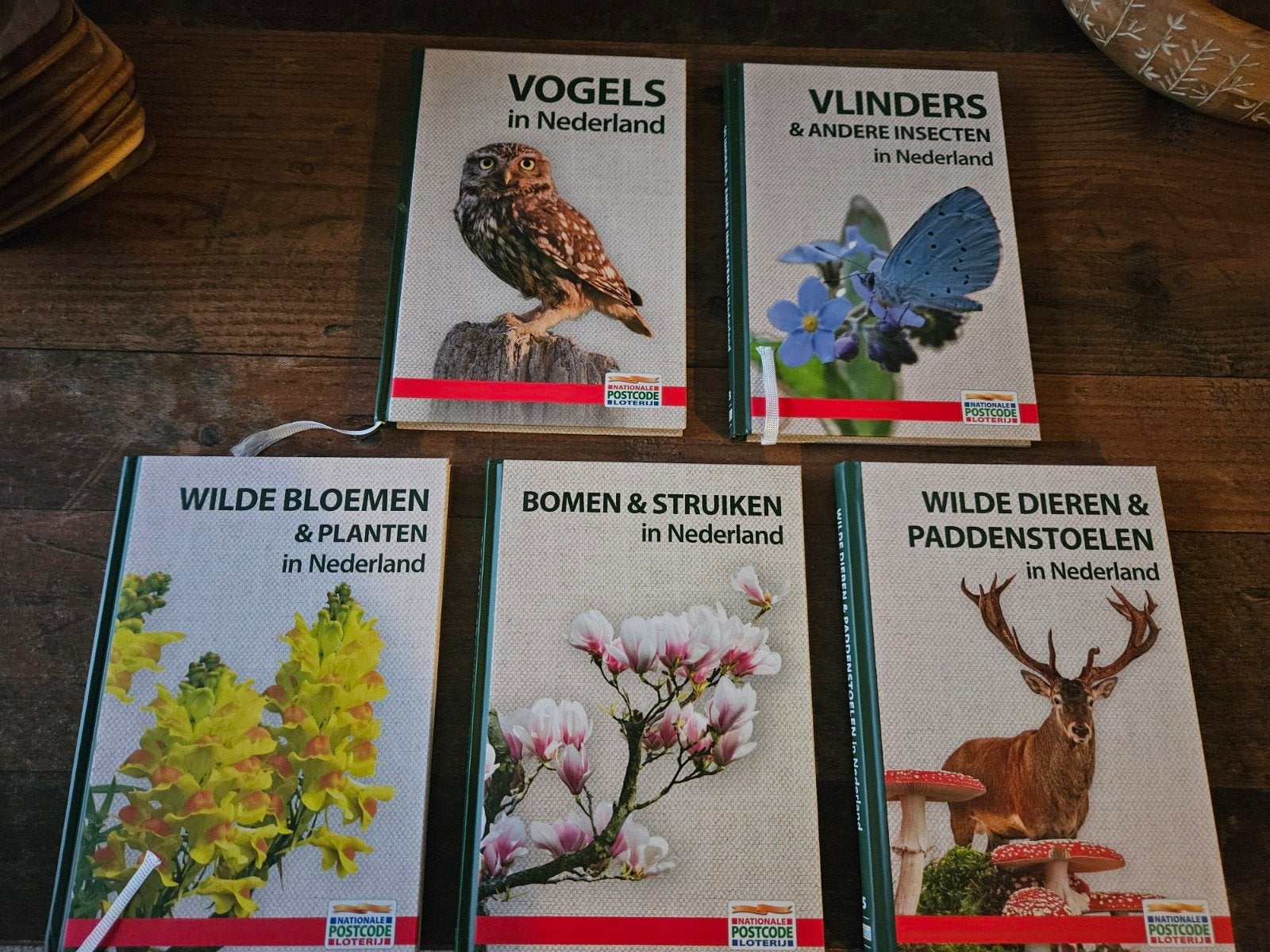 5 Prachtige boeken Nederlandse natuur - Postcode Loterij, Ophalen of Verzenden, Nieuw, Natuur algemeen