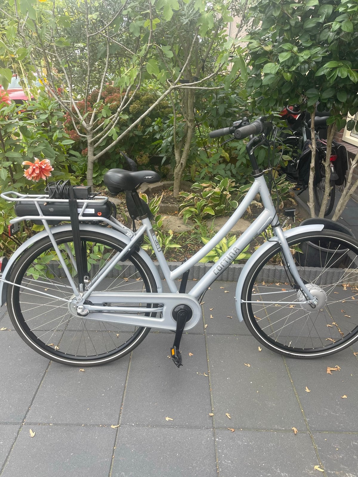 Cortina E-U1 Dames E-bike - Zo goed als nieuw, Fietsen en Brommers, Elektrische fietsen, Ophalen, Zo goed als nieuw, Cortina, 51 tot 55 cm
