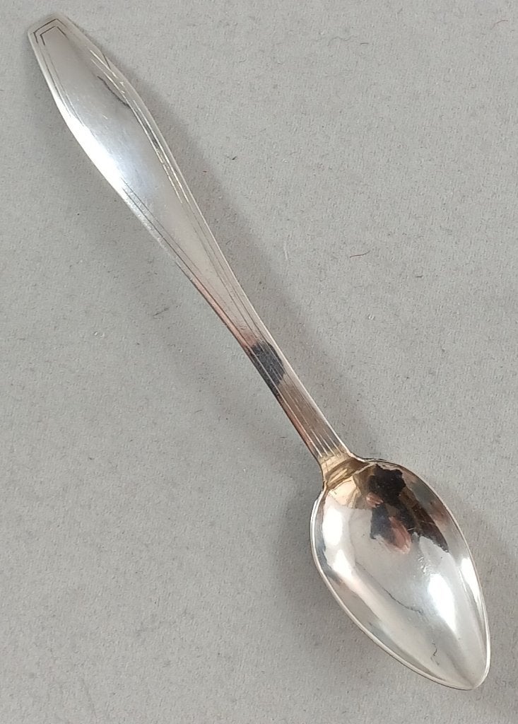 Zilveren theelepel Empire antiek 835 zilver, Ophalen of Verzenden, Zilver
