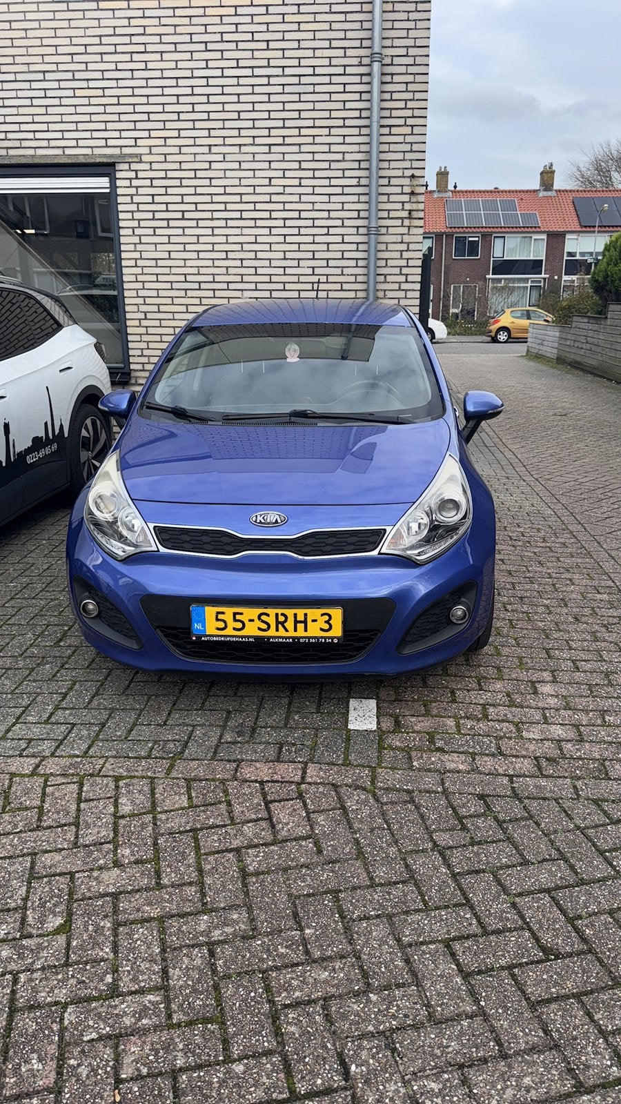 Kia Rio 1.2 I 5DRS 2011 Blauw, Zwart, 4 cilinders, Blauw, 49 €/maand