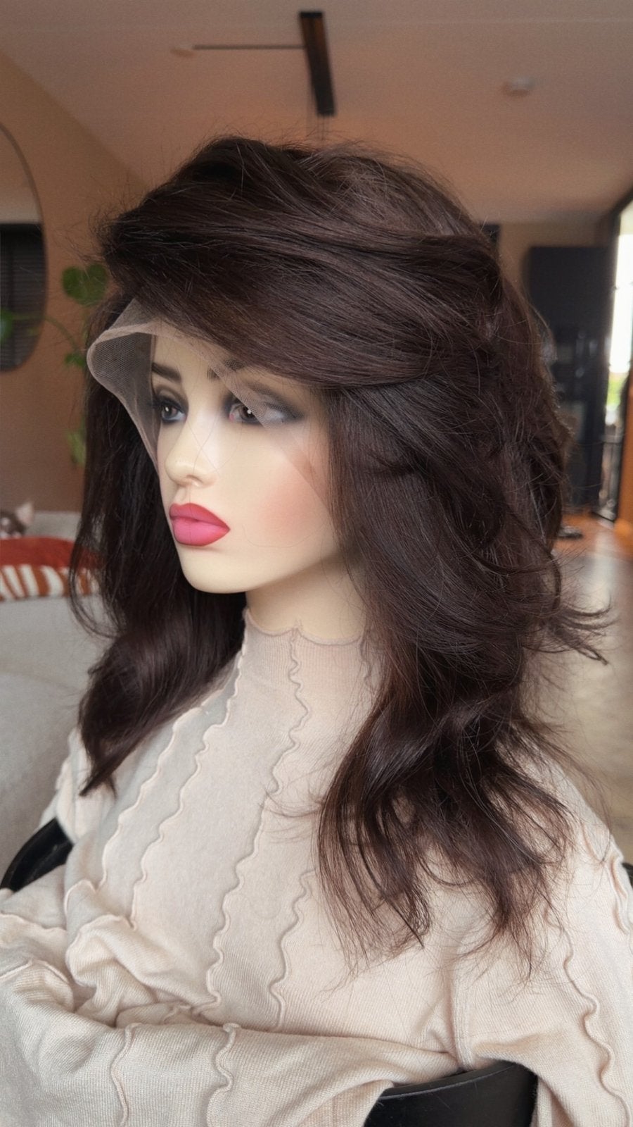 Full lace wig haarwerk pruik, Ophalen of Verzenden, Nieuw, Pruik of Haarverlenging