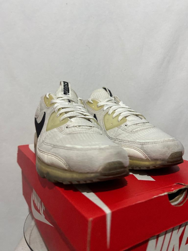 ALS NIEUW + DOOS! Maat 47,5 - Nike Air Max 90 Sail Sea Glass, Kleding | Heren, Overige kleuren, Verzenden, Nike, Nike